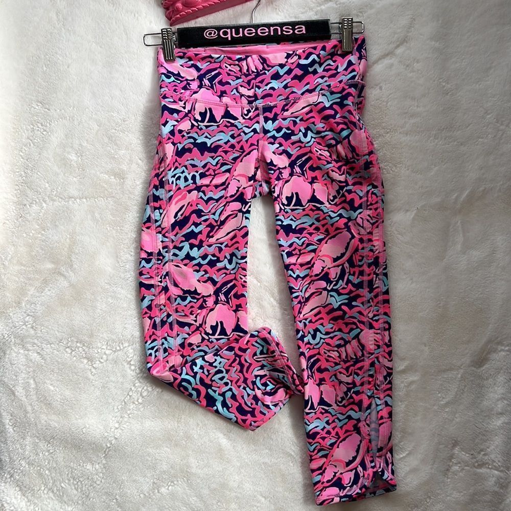 Lilly Pulitzer Lobstah Roll Cropped Leggings